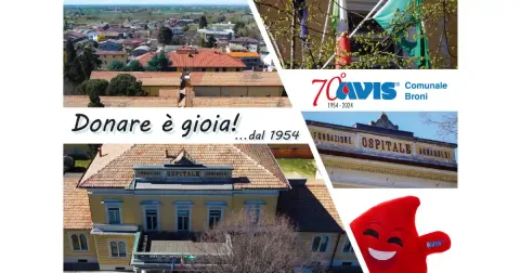 70° anno di fondazione di AVIS Broni - Festa del Donatore