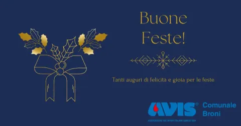 Buon Natale e Felice 2026 da AVIS Broni